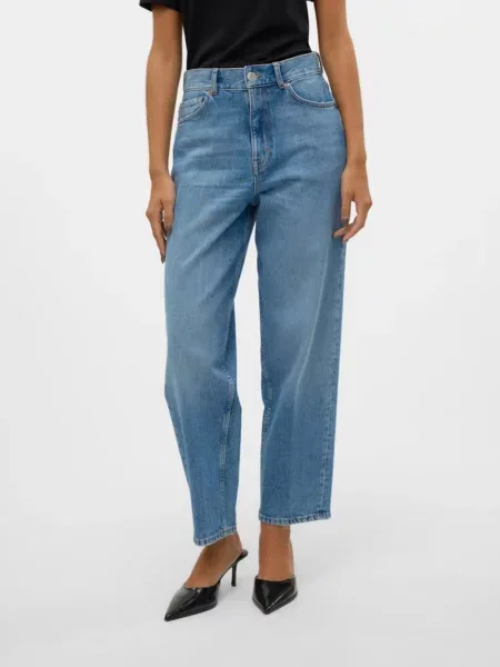 Широкі джинси Vero Moda синій