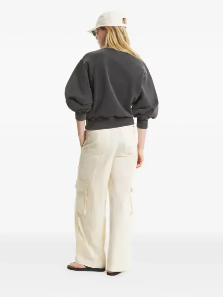 Melegítő felső Maison Kitsuné autogrammal szürke