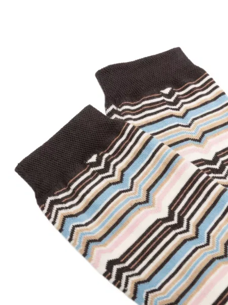 Čarape Missoni smeđa