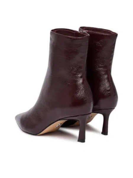Steve Madden Škornji Lulah Bordo rdeča