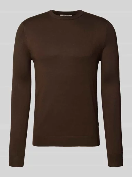 Sweter z dzianiny o kroju regular fit z mieszanki model ‘WYLER’ Only & Sons