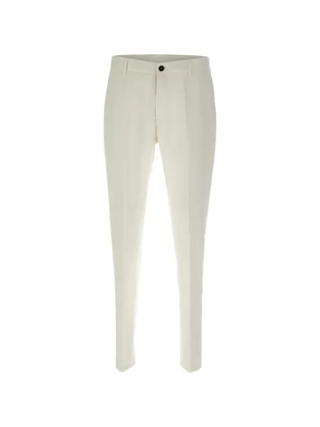 Pantaloni Eleventy alb