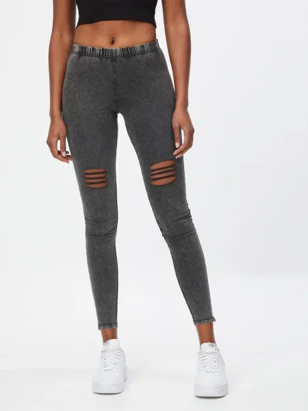 Urban Classics Leggings amestecat negru