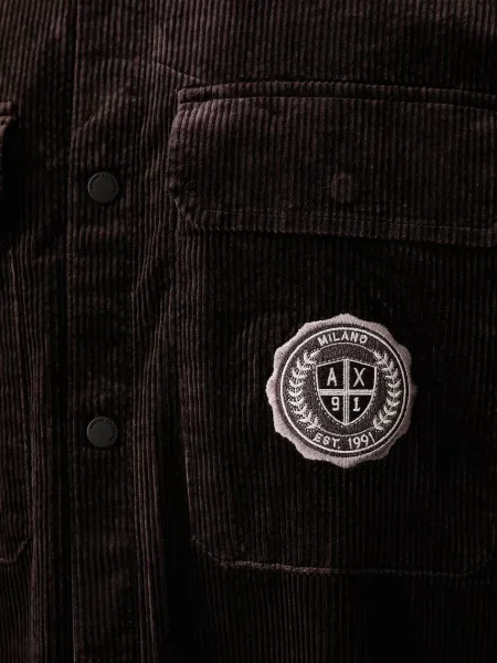 Вельветовая рубашка Armani Exchange