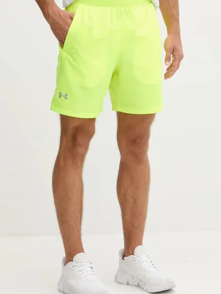 Къс панталон за бягане Under Armour Launch черно