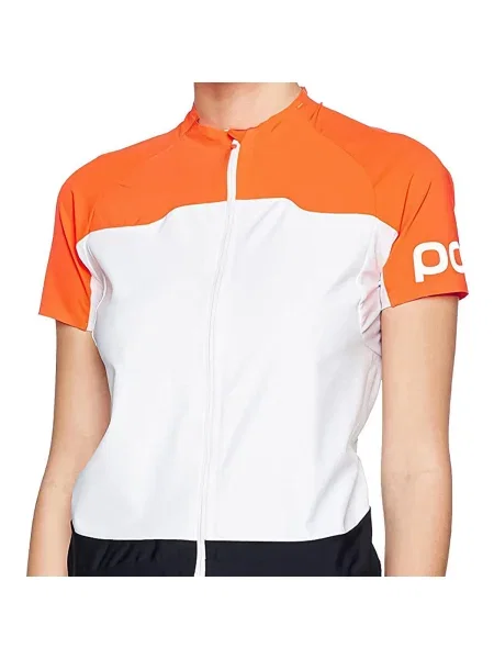 Tricou Poc scurt alb