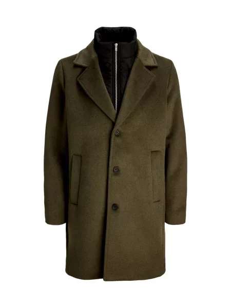 Jack & Jones Premium Palton de primăvară-toamnă JPBBlastanford oliv negru