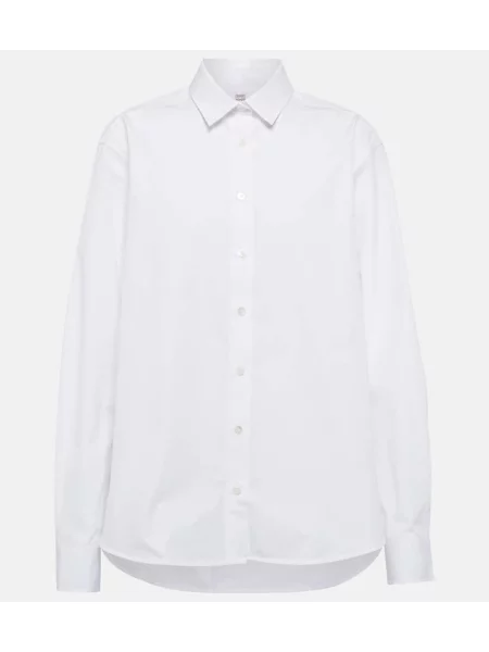 Cămașă Toteme din poplin alb