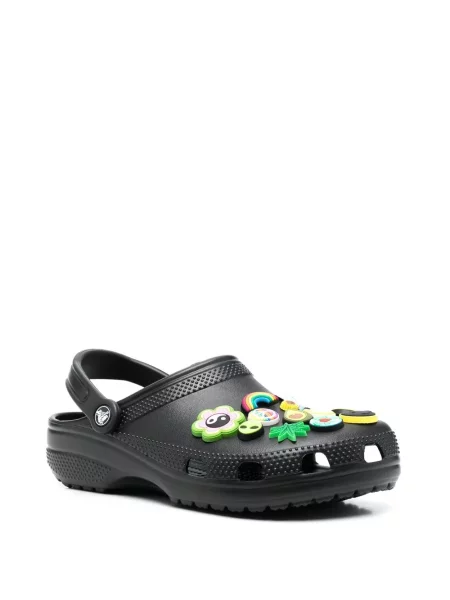 Saboți Crocs slingback negru