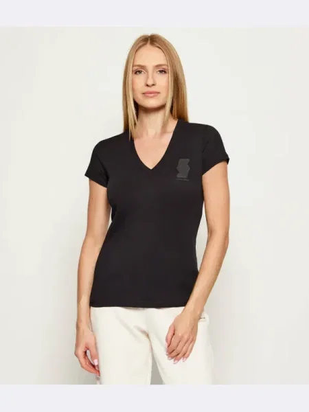 Armani Exchange Tricou negru