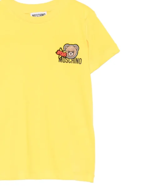Koszulka dziecięca Moschino żółta