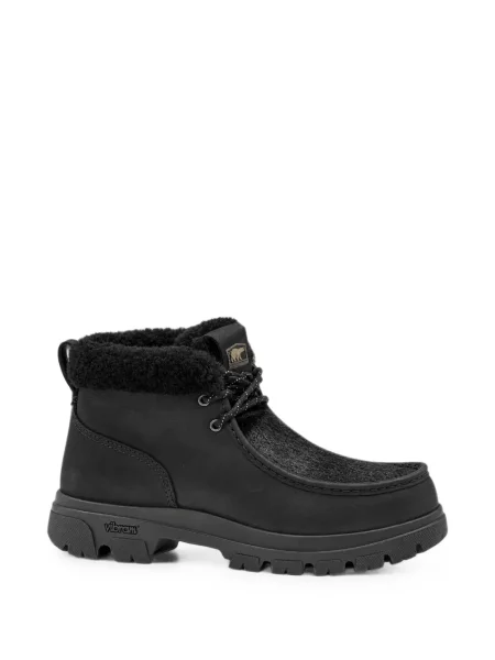 Cizme scurte Sorel din piele de oaie negru