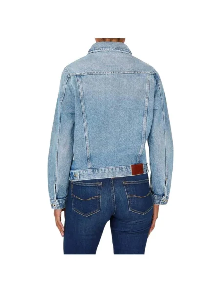 Geacă de blugi Pepe Jeans albastru