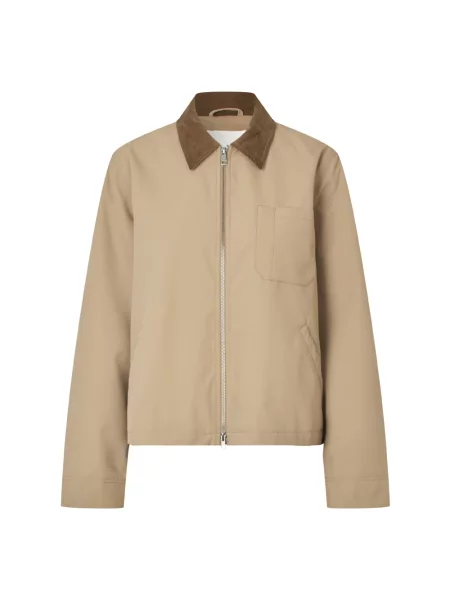 Samsøe Samsøe Kurtka Polowa Sarobinson beige beżowa