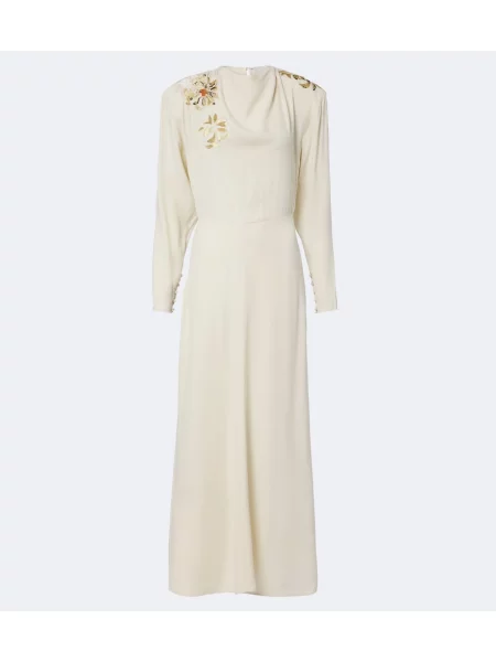 Rochie maxi Isabel Marant alb