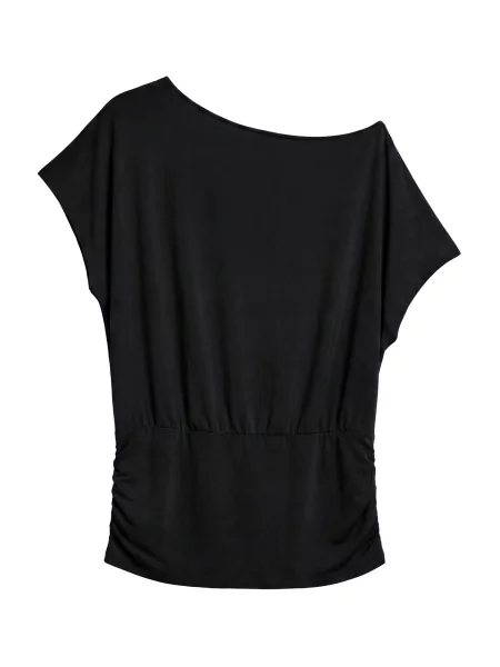 Pull&Bear Tricou FAJIN' negru