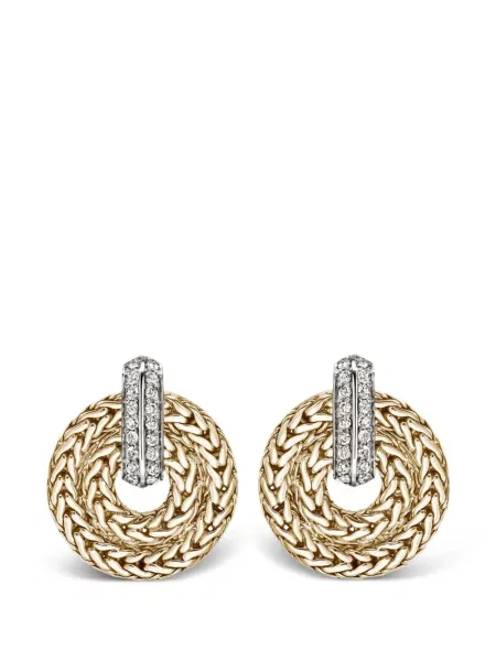 Diamant cercei John Hardy auriu