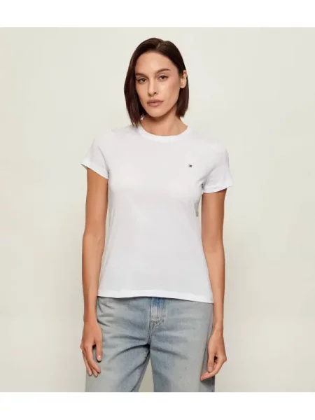 Tommy Hilfiger Tricou heritage alb