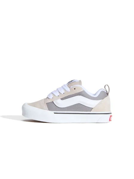 VANS Tenisky Knu Skool starobéžová / šedá bílá