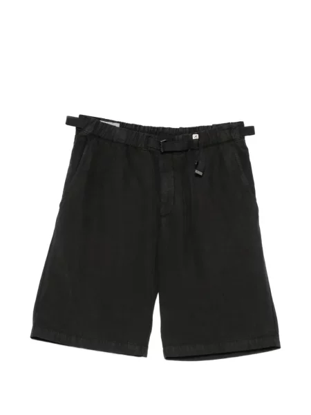 Cu centură pantaloni scurți Myths negru