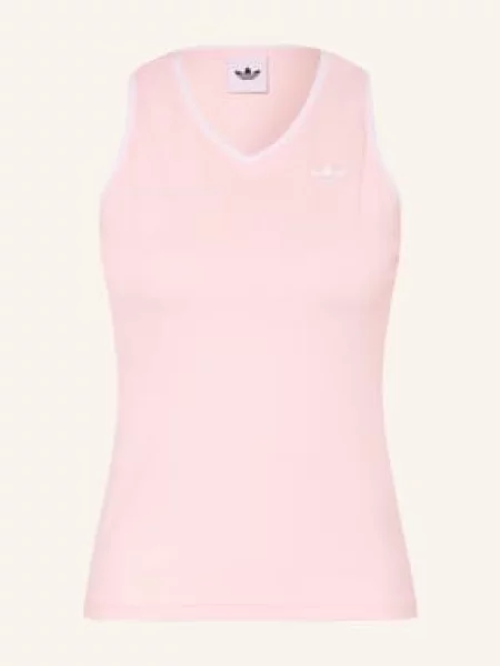 Sportovní top Adidas Originals bílý