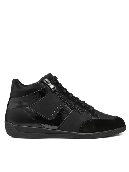 Sneakersy Geox czarne