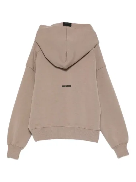 Bluza z kapturem dziecięca Msgm szara