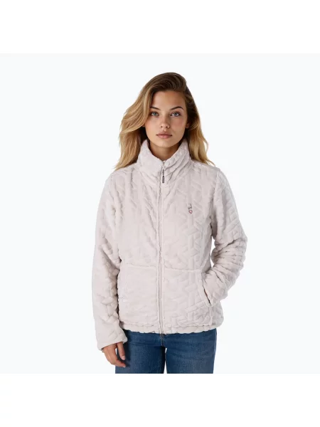 Bluză pentru femei Aulp Virlo Coral Fleece sand