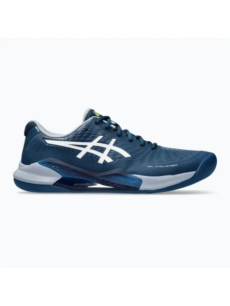 ASICS férfi tenisz cipő Gel-Challenger 14 Indoor mako kék/fehér. Méret: EU fehér