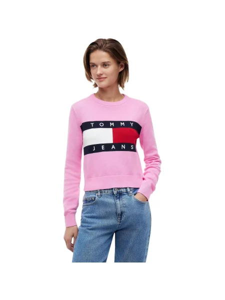 Pulover Tommy Hilfiger roz