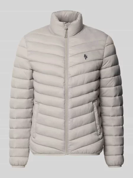 Kurtka pikowana o kroju regular fit z wyhaftowanym logo Review