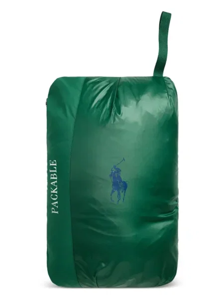 Μικρός κασκέτο Polo Ralph Lauren με χαμηλή μέση υφαίνω διαγωνίως πράσινο
