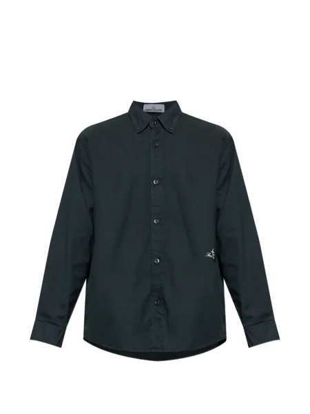 Cămașă Stone Island cu strasuri albastru