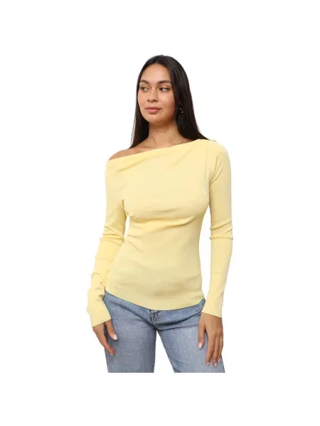 Top La Modeuse žuta