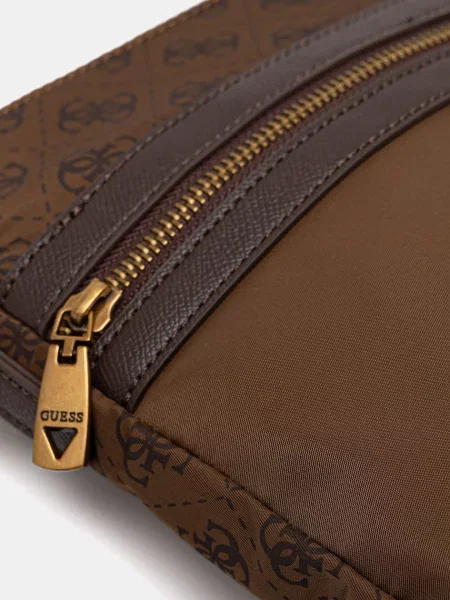 Válltáska Guess HMBENP barna