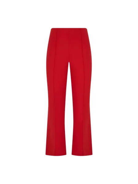 Spodnie dzwony Vince dzwony czerwone