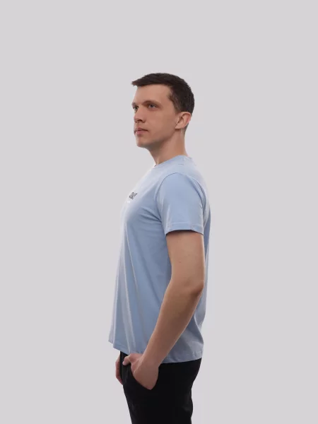 Футболка Adrian голубая