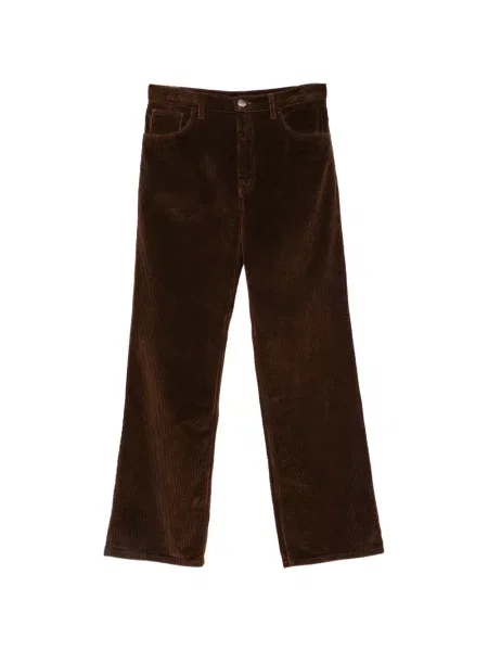 Pantaloni Marni de catifea cord maro