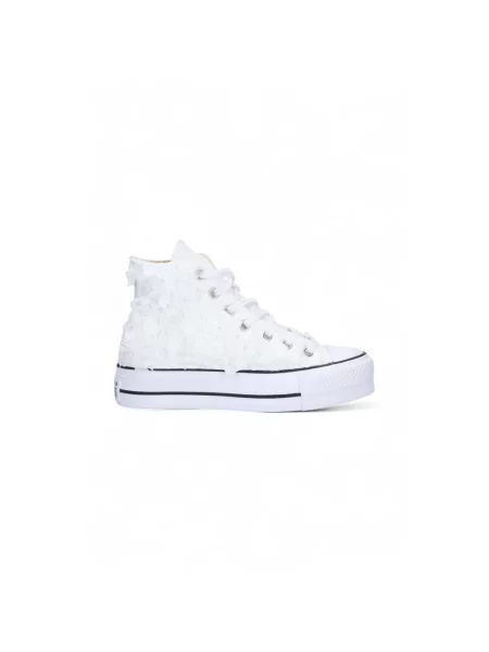 Sneakersy Converse tiulowe białe
