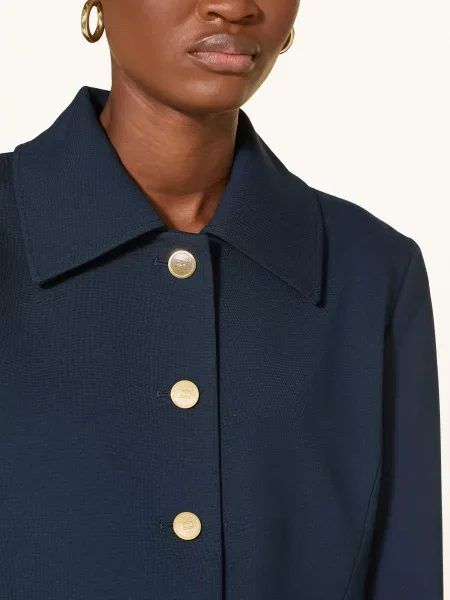 Tommy Hilfiger Kabátová Bunda tmavě modrá