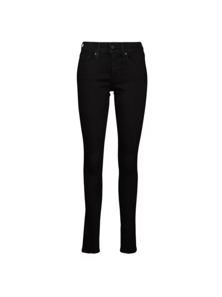 Skinny fit kavbojke Levi's® črna