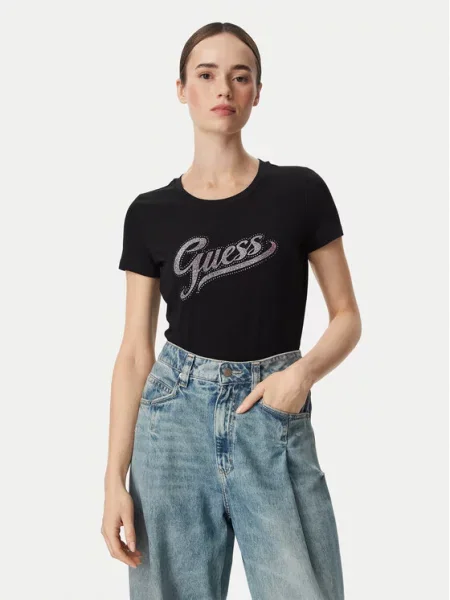 Guess Tricou negru