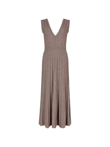 Rochie maxi D.exterior cu paiete