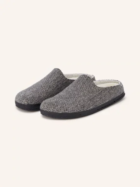 Birkenstock Pantofle Amsterdam tmavě / světle šedá