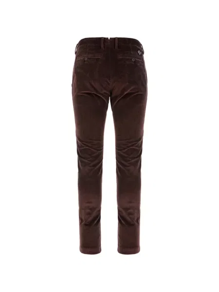 Pantaloni Jacob Cohën de catifea cord roșu