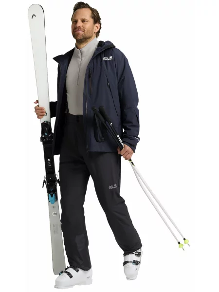 Брюки Jack Wolfskin черные