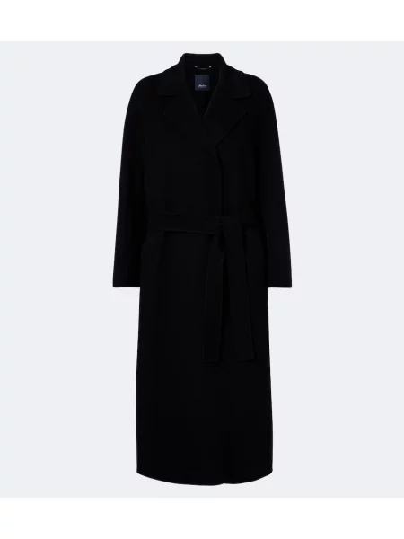 Palton 's Max Mara de lână plic negru