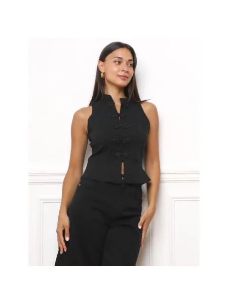 Blúzka La Modeuse čierna