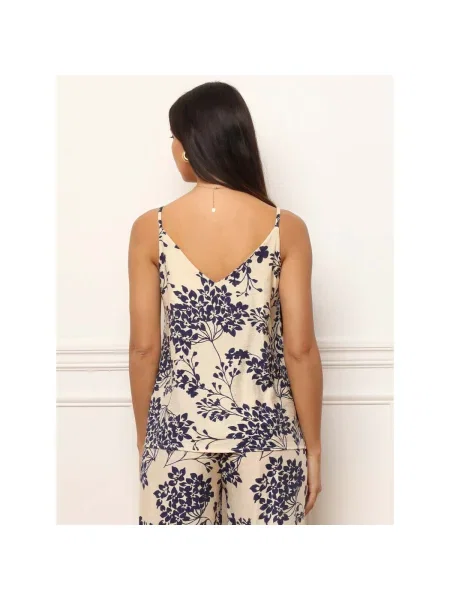 Top La Modeuse albastru