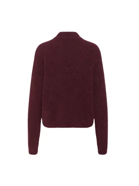 Krótki sweter Gestuz wełniany czerwony